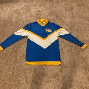 Retro Style Pitt Quarter-Zip Pullover